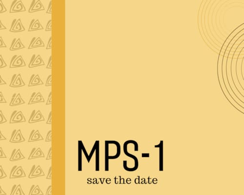 Save the date: Bijeenkomst MPS-1